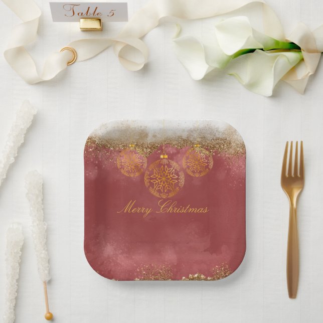 Plato De Papel Placas de papel (Boda)