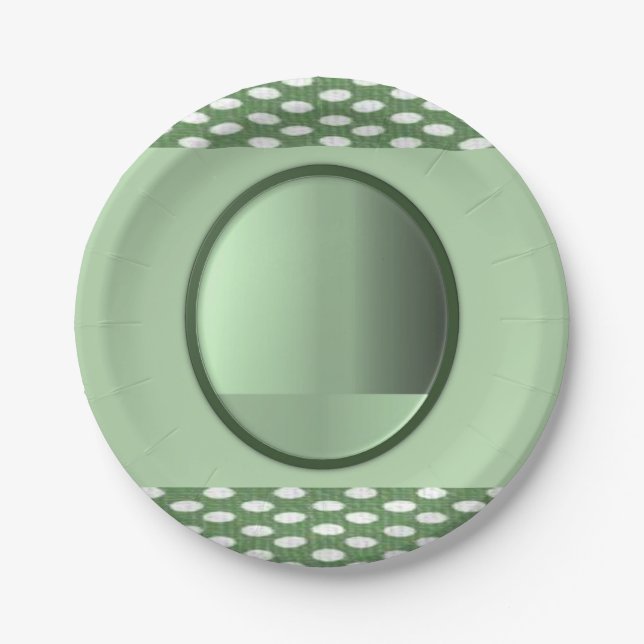 Plato De Papel Placas de papel (Anverso)