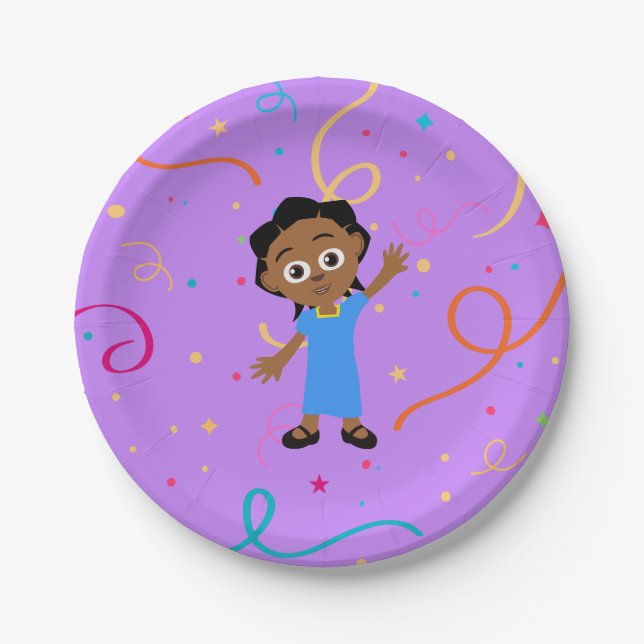 Plato De Papel Placas de papel Akili (Anverso)