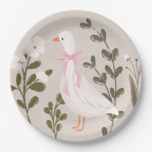 Plato De Papel Placas de papel Baby Shower poco fiables