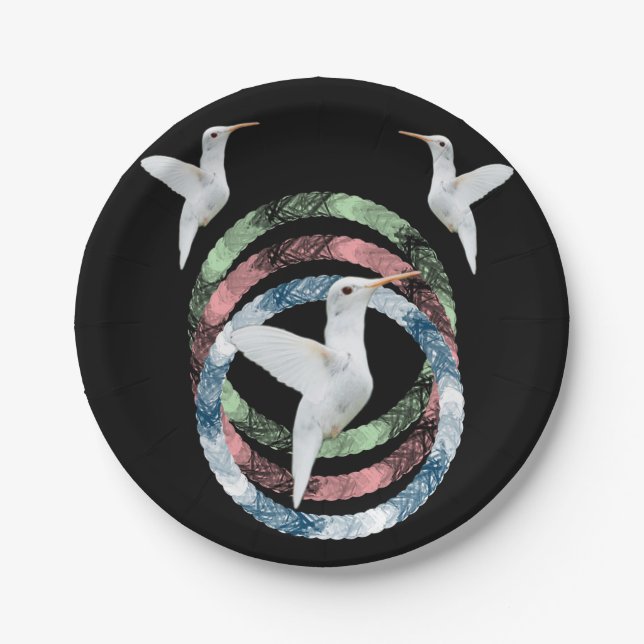 Plato De Papel Placas de papel Bird (Anverso)