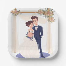 Placas de papel boda 4