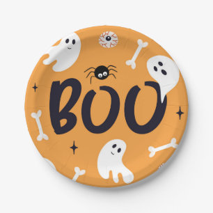 Plato De Papel Placas de papel Boo Ghosts