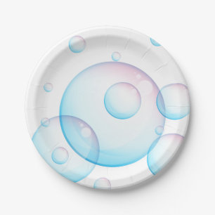 Plato De Papel Placas de papel burbuja, 7"
