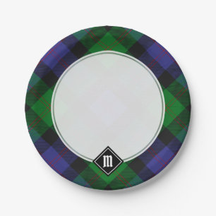 Plato De Papel Placas de papel Clan Blair Tartan