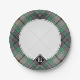 Plato De Papel Placas de papel Clan Craig Tartan