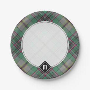 Plato De Papel Placas de papel Clan Craig Tartan