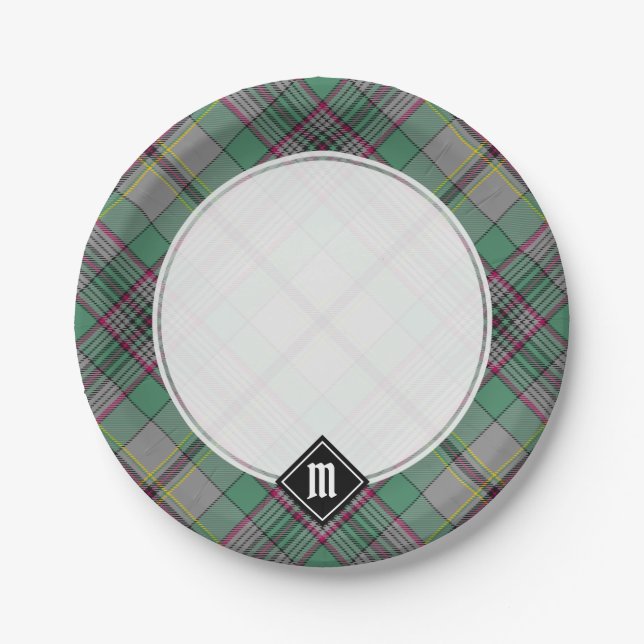 Plato De Papel Placas de papel Clan Craig Tartan (Anverso)