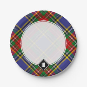 Plato De Papel Placas de papel Clan MacBeth Tartan