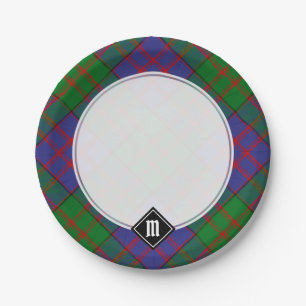 Plato De Papel Placas de papel Clan MacDonald Tartan
