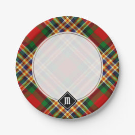 Plato De Papel Placas de papel Clan MacGill Tartan