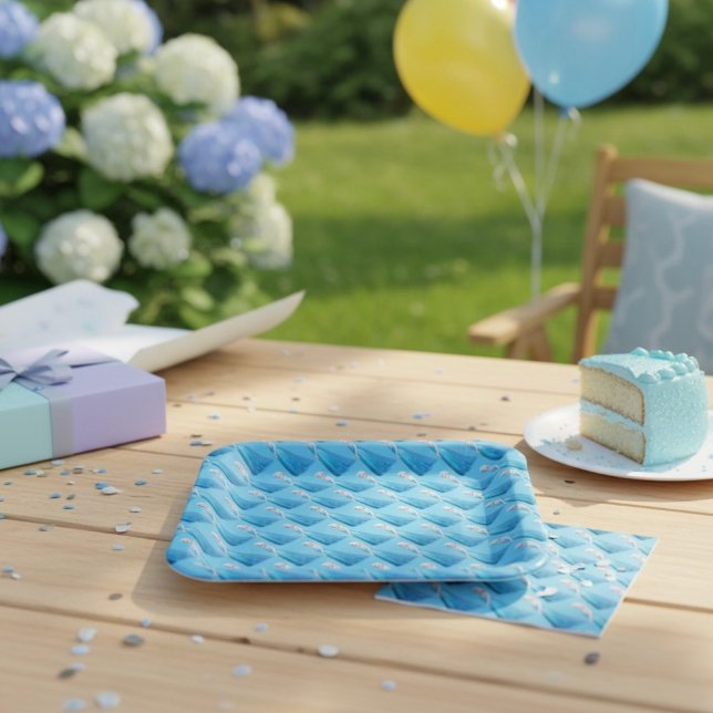 Plato De Papel Placas de papel congeladas (Subido por el creador)