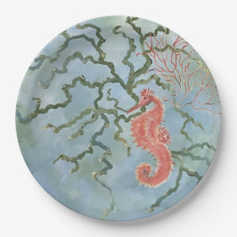 Plato De Papel placas de papel costero