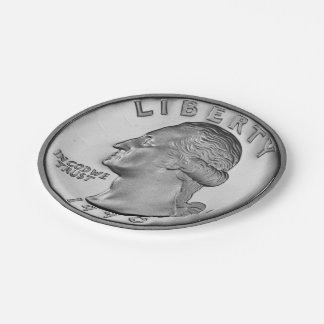 Plato De Papel Placas de papel cuartas