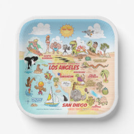 Plato De Papel Placas De Papel Cute SoCal