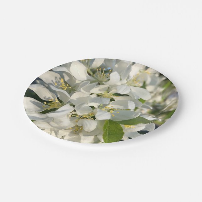 Plato De Papel Placas de papel de 7" de boda (Angular)