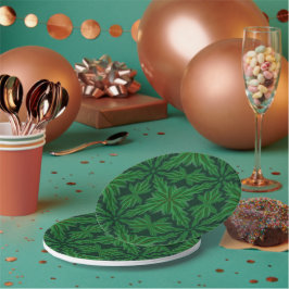 Plato De Papel Placas de papel de 7" en el bosque de Pine Mandala