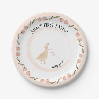 Plato De Papel Placas de papel de 7" "Silly Goose"