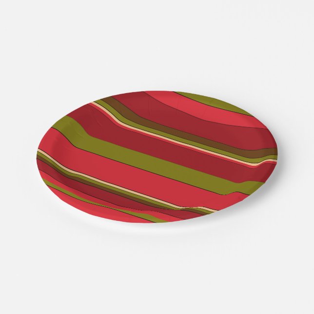 Plato De Papel Placas de papel de bandas negrita (Angular)