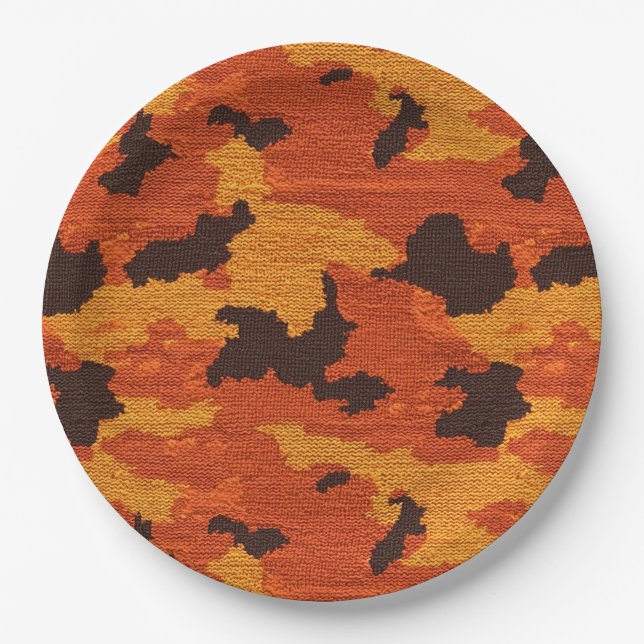 Plato De Papel Placas de papel de Boda redondo de 9" para persona (Anverso)