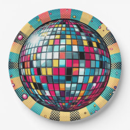 Plato De Papel ¡Placas de papel de bola para disco!