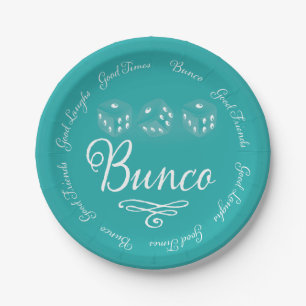 Plato De Papel Placas de papel de Bunco