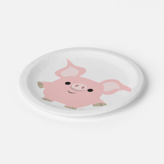 Plato De Papel Placas de papel de cerdo de Personalizado corto