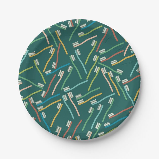 Plato De Papel Placas de papel de dentista cutáneo (Anverso)