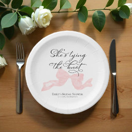 Plato De Papel Placas de papel de ducha de color de agua para las