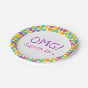 Plato De Papel Placas de papel de Emoji