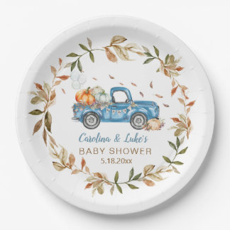 Plato De Papel Placas de papel de Fiesta de Baby Shower para cami