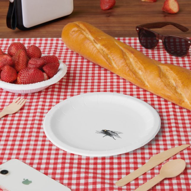 Plato De Papel Placas de papel de Fly Buddy (Picnic)