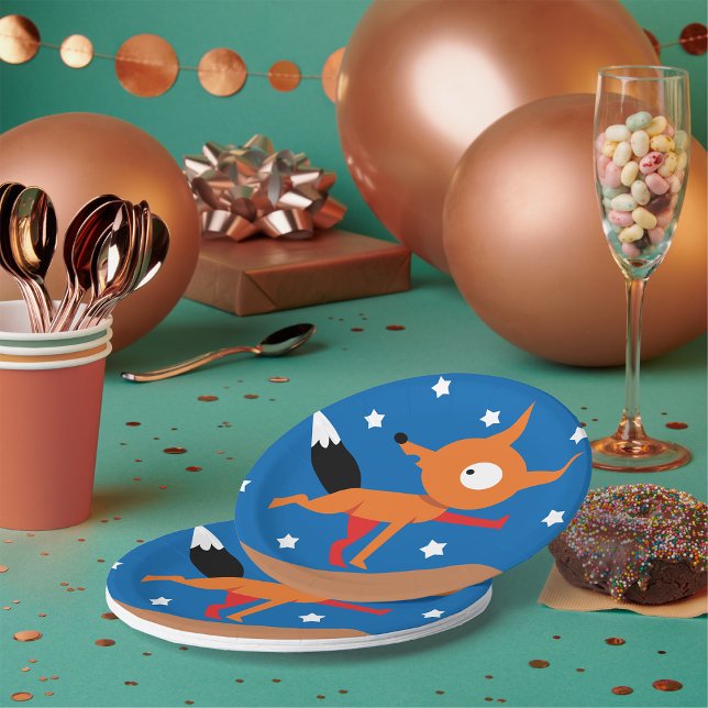 Plato De Papel Placas De Papel De Fox Y Stars (Subido por el creador)