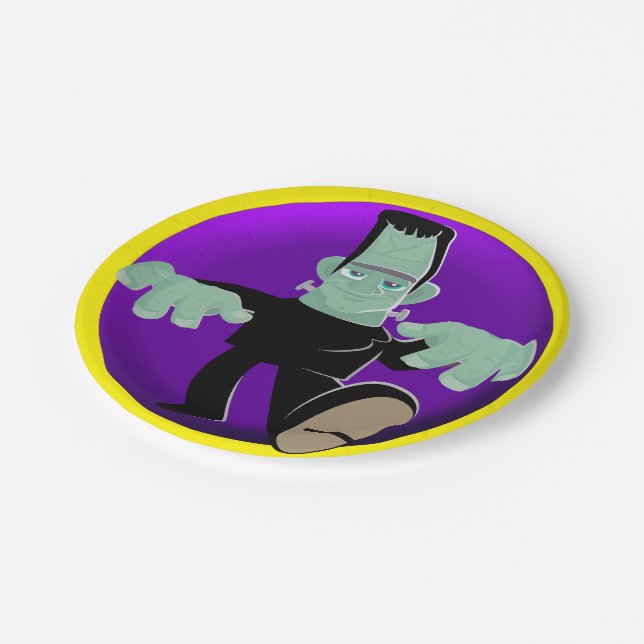 Plato De Papel Placas de papel de Frankenstein (Angular)