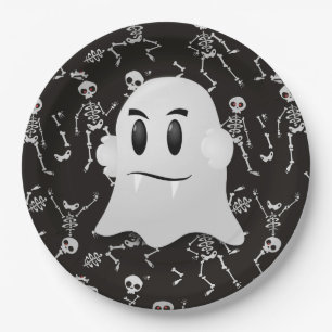 Plato De Papel Placas de papel de Halloween