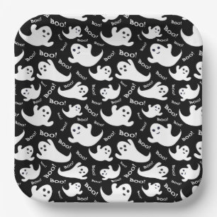 Plato De Papel Placas de papel de Halloween