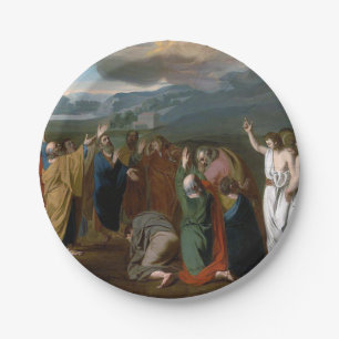 Plato De Papel Placas de papel de Jesucristo