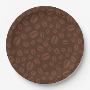 Plato De Papel Placas de papel de judías para café