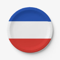 Placas de papel de la bandera Schleswig-Holstein