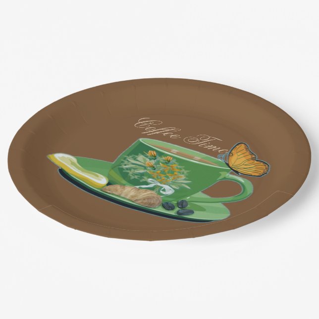 Plato De Papel Placas de papel de la Copa del Mundo y del Saucer (Angular)