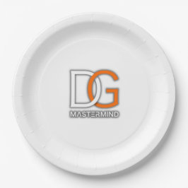 Plato De Papel Placas de papel de la DG Mastermind