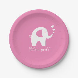Plato De Papel Placas de papel de la fiesta de bienvenida al bebé
