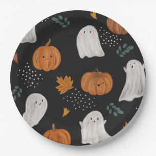 Plato De Papel Placas de papel de la fiesta de Halloween - Fantas