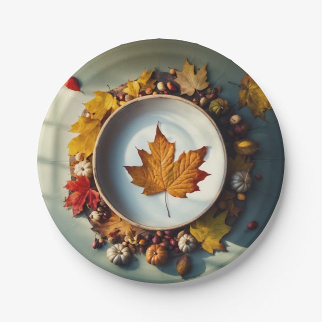 Plato De Papel "Placas de papel de la Fiesta de los Jardínes" (Anverso)