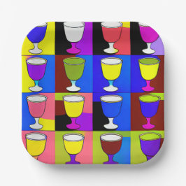 Plato De Papel Placas de papel de la pascua