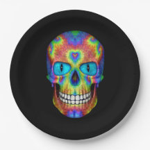 Placas de papel de los Undead muertos del zombi