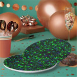 Plato De Papel Placas de papel de Neuron City<br><div class="desc">¡Este patrón de neuronas es realmente llamativo! ¡Es una forma divertida y divertida de vestir la decoración, los regalos, las prendas de vestir y los objetos domésticos para los amantes de la ciencia! Visita mi tienda para ver más artículos de patrón e ideas de regalo, o combina artículos para crear...</div>