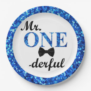 Plato De Papel Placas de papel de Sr. ONEderful