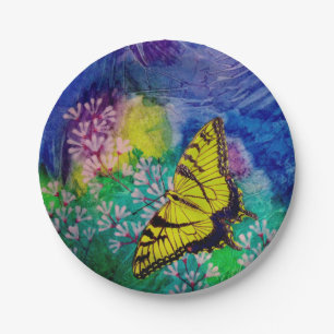 Plato De Papel Placas de papel de Swallowtail