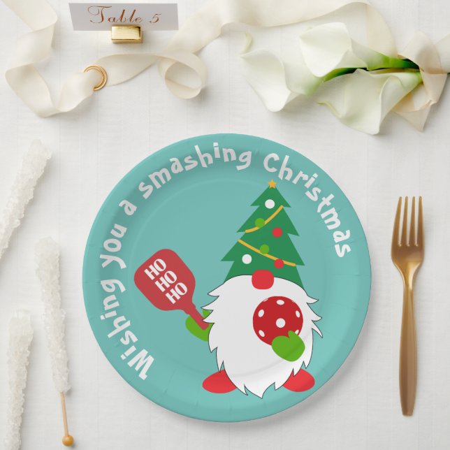 Plato De Papel Placas de papel de volquete para Navidades 🎅 (Boda)